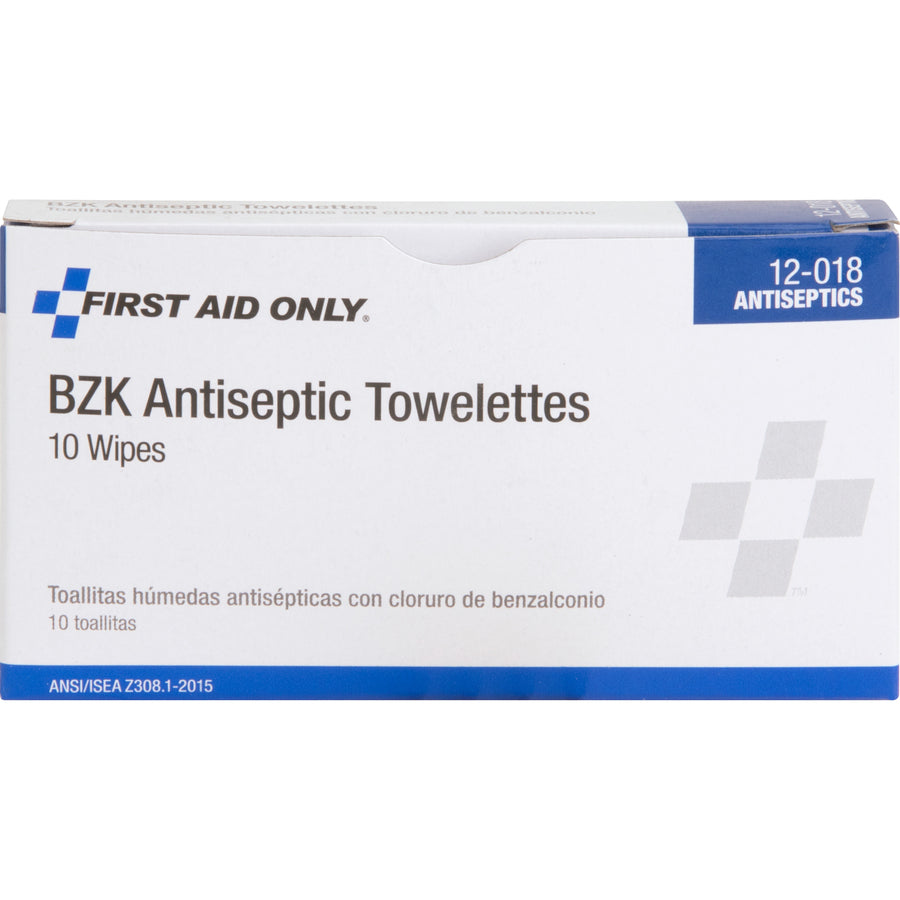 First Aid Only BZK Antiseptic Towelettes