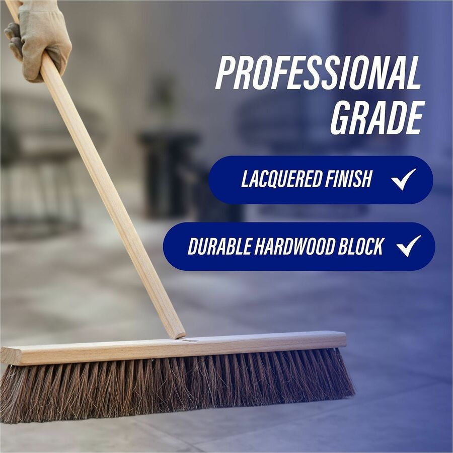 Genuine Joe 24" Push Broomhead
