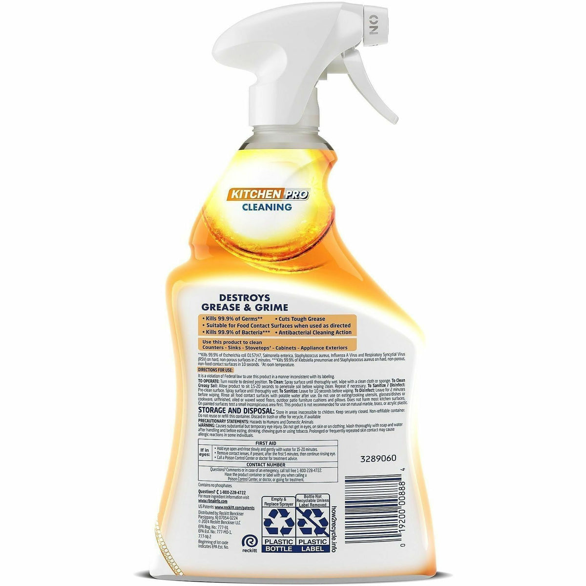 Lysol Kitchen Pro Antibacterial Cleaner
