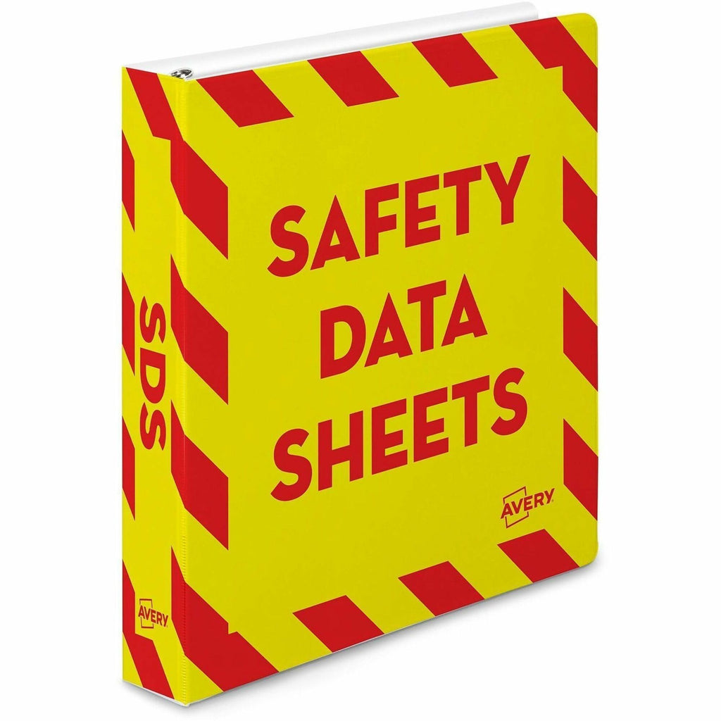Avery® 1-1/2" Heavy-Duty Industrial SDS Binder - One-Touch Rings