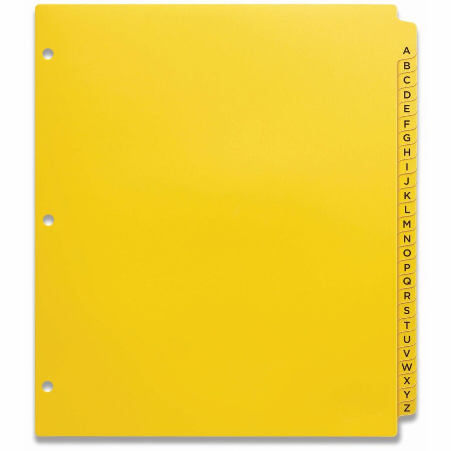 Avery® Heavy-Duty Plastic A-Z Industrial Dividers