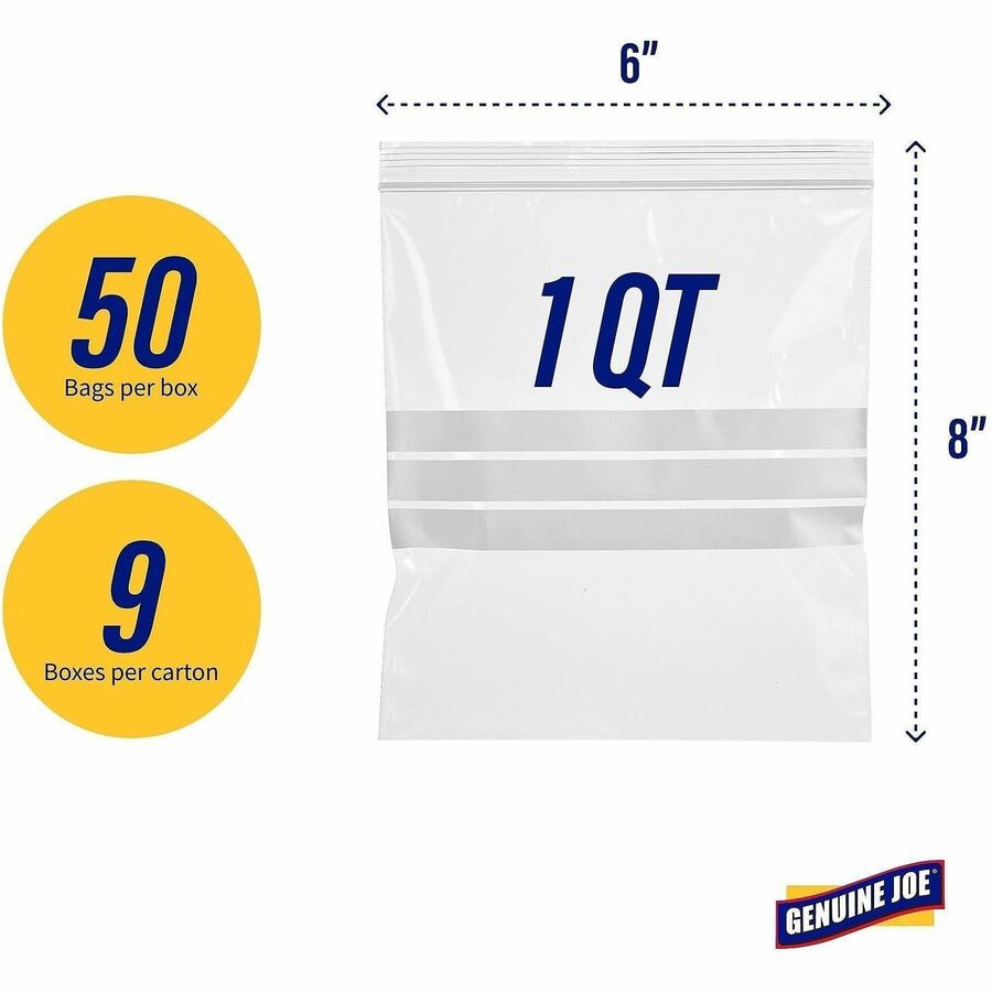 Genuine Joe Food Storage Bags