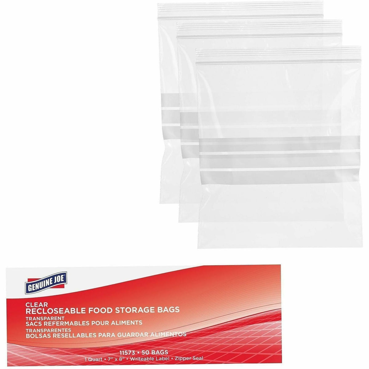 Genuine Joe Food Storage Bags