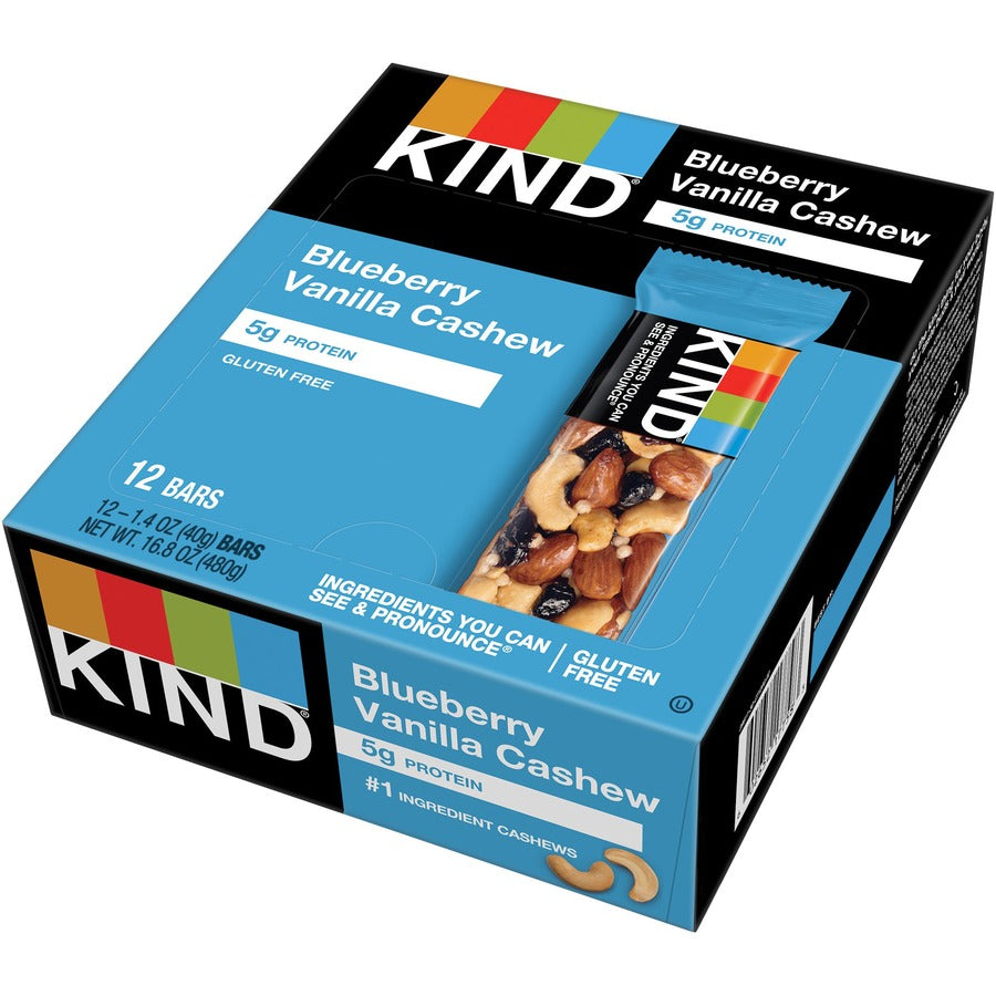 KIND Blueberry Vanilla Cashew Nut Bars