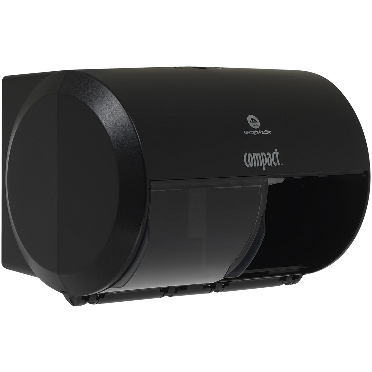 Compact 2-Roll Side-by-Side Coreless High-Capacity Toilet Paper Dispenser