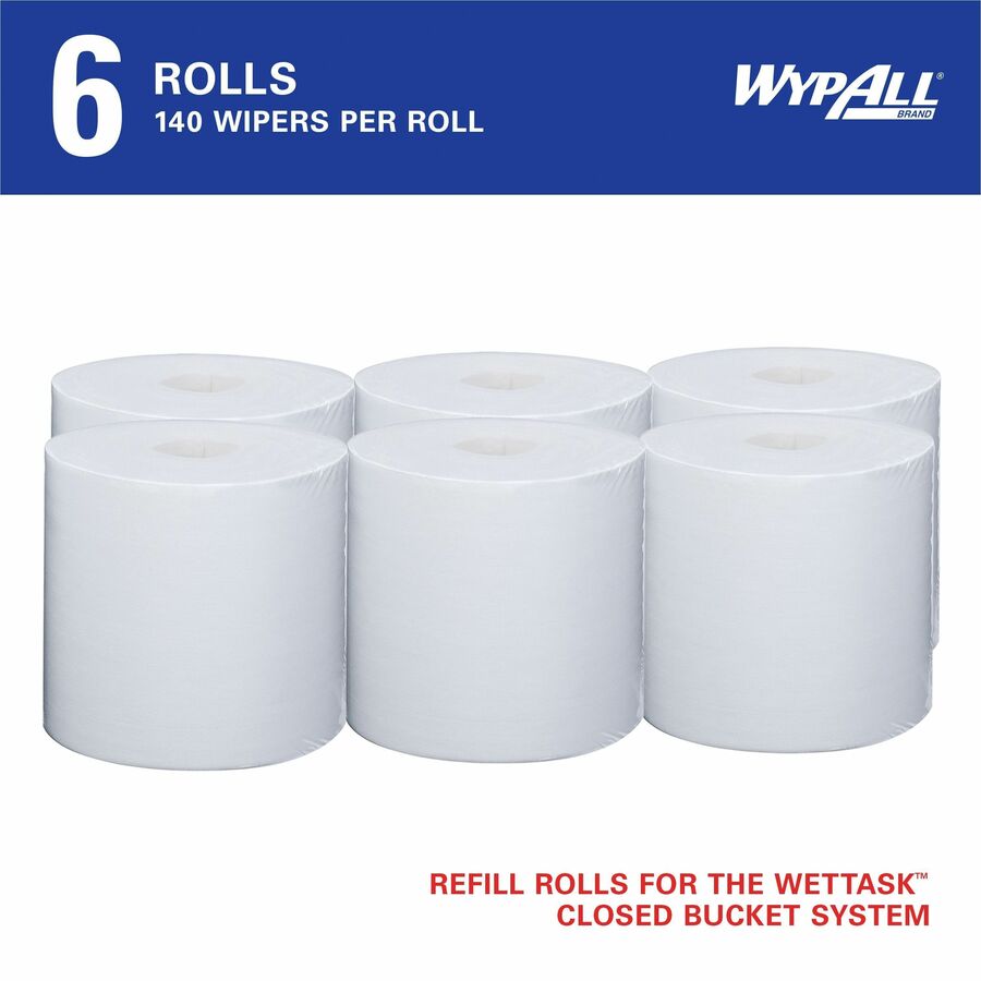 Wypall CriticalClean WetTask Wipers