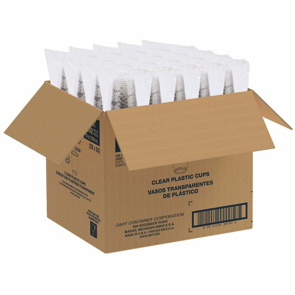 Solo Ultra Clear 10 oz Graduated Medical Cups