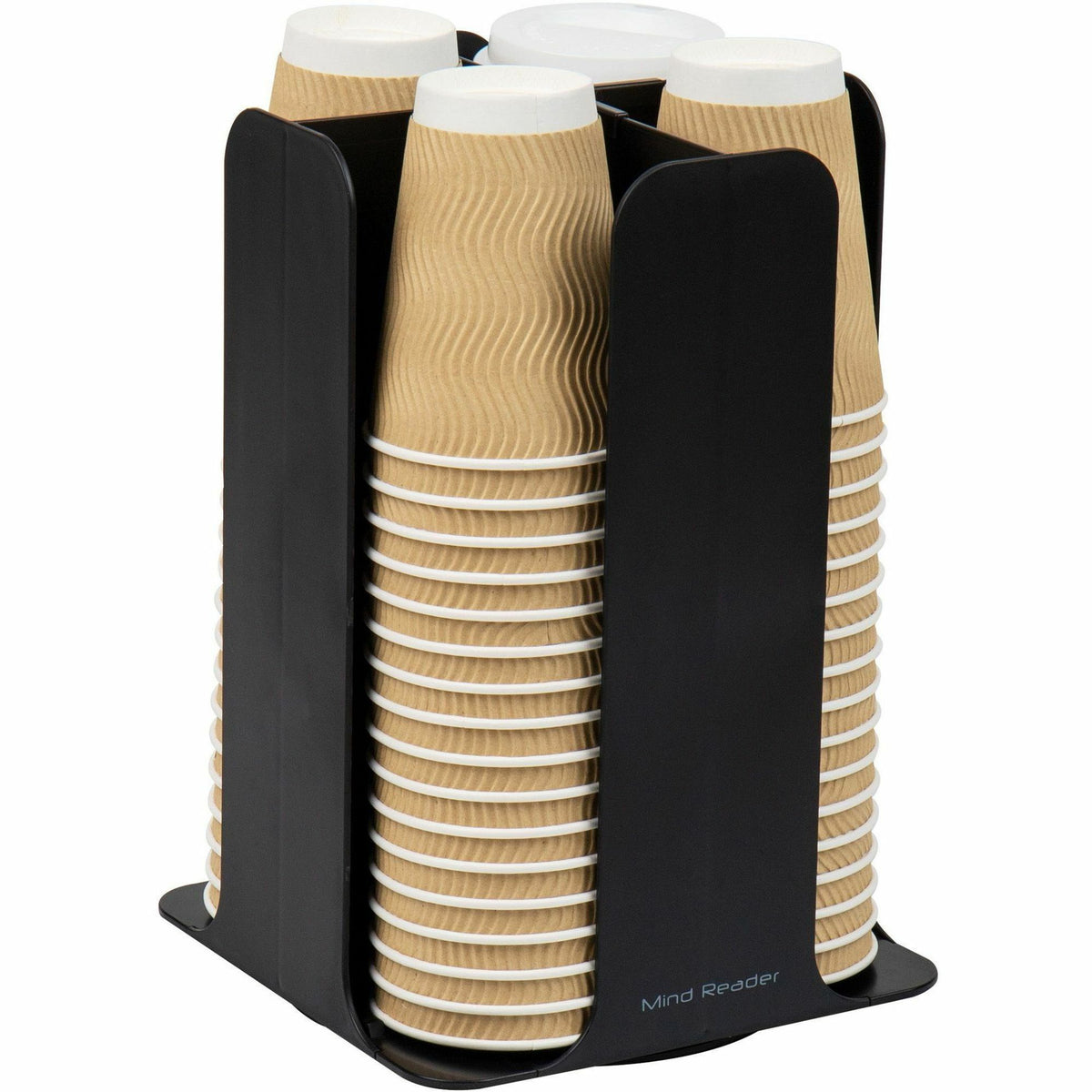 Mind Reader Totem Breakroom Cup/Lid Holder