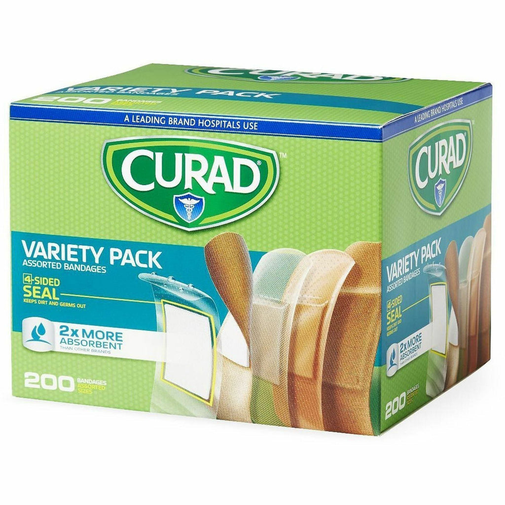Curad Variety Pack 4-sided Seal Bandages