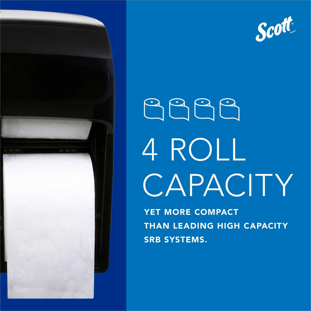 Scott Pro High-Capacity Coreless Standard Roll Toilet Paper Dispenser
