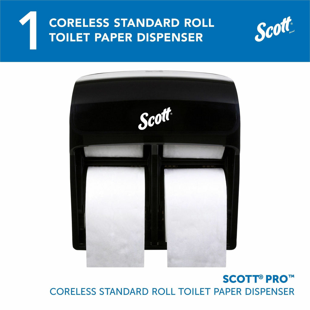 Scott Pro High-Capacity Coreless Standard Roll Toilet Paper Dispenser