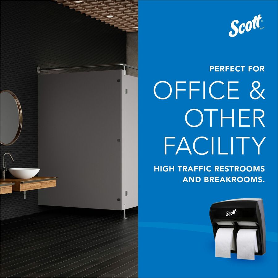 Scott Pro High-Capacity Coreless Standard Roll Toilet Paper Dispenser