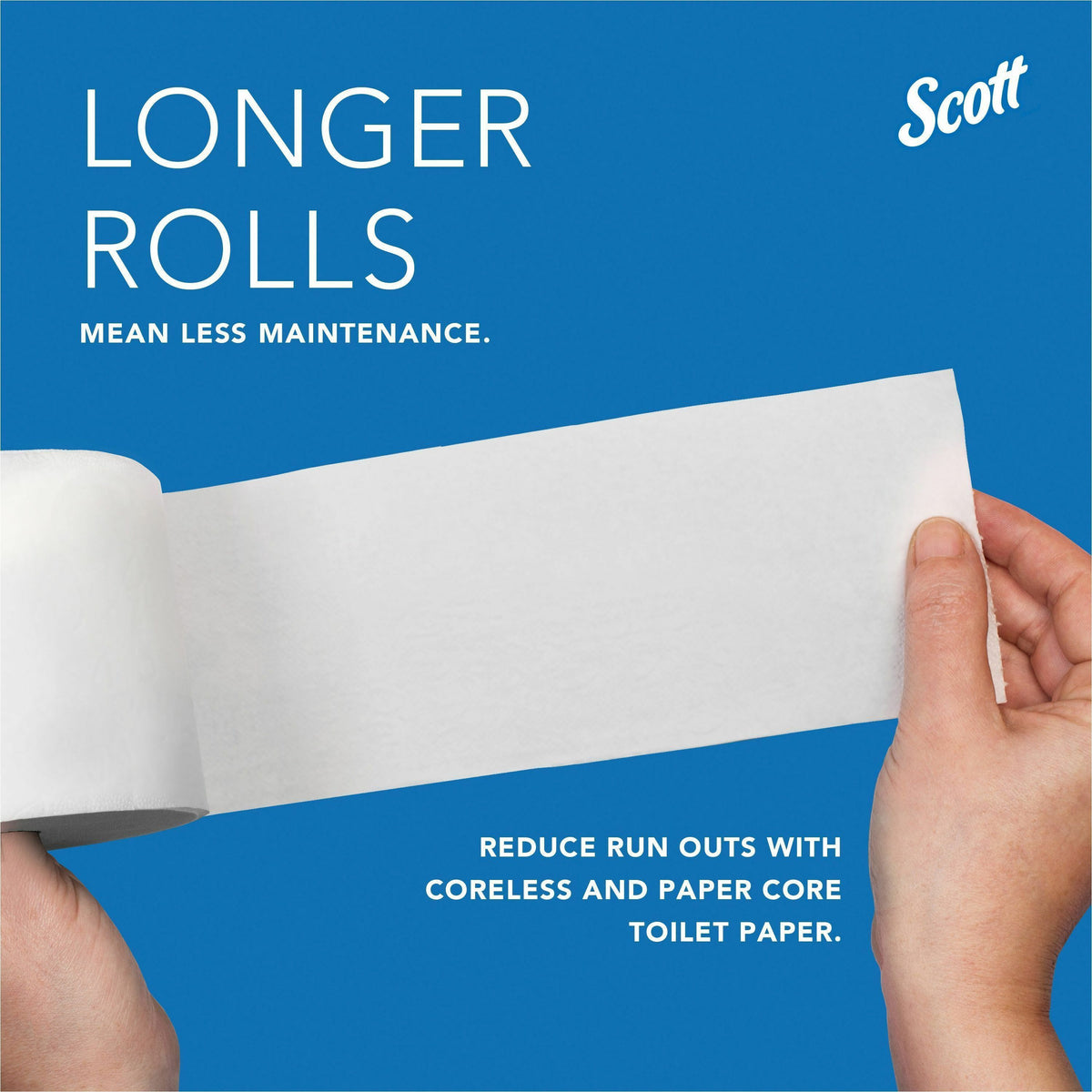 Scott Pro High-Capacity Coreless Standard Roll Toilet Paper Dispenser