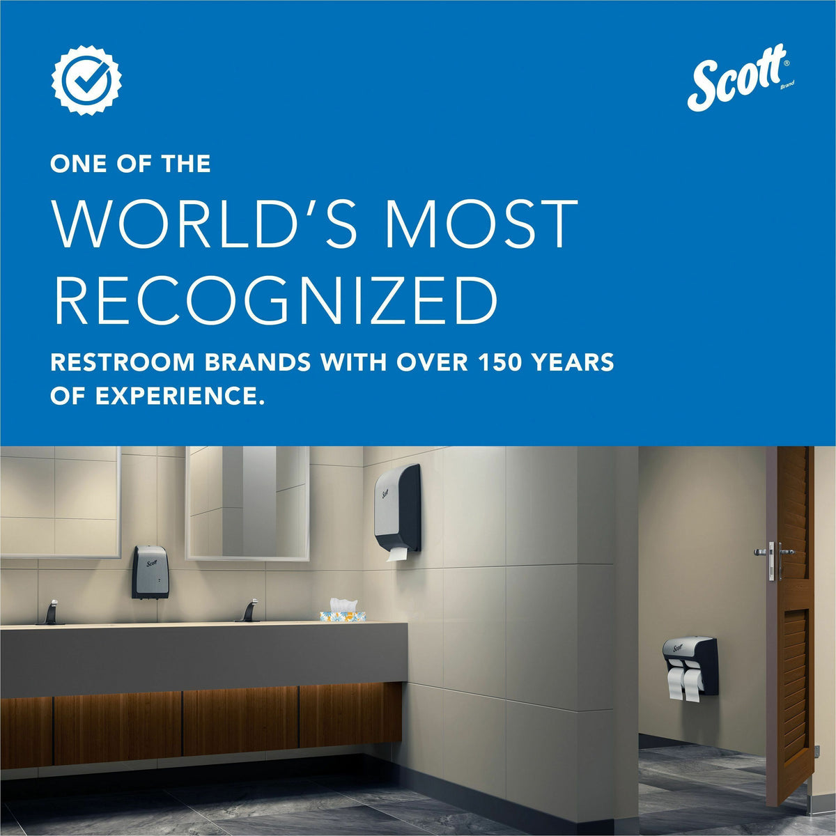 Scott Pro High-Capacity Coreless Standard Roll Toilet Paper Dispenser