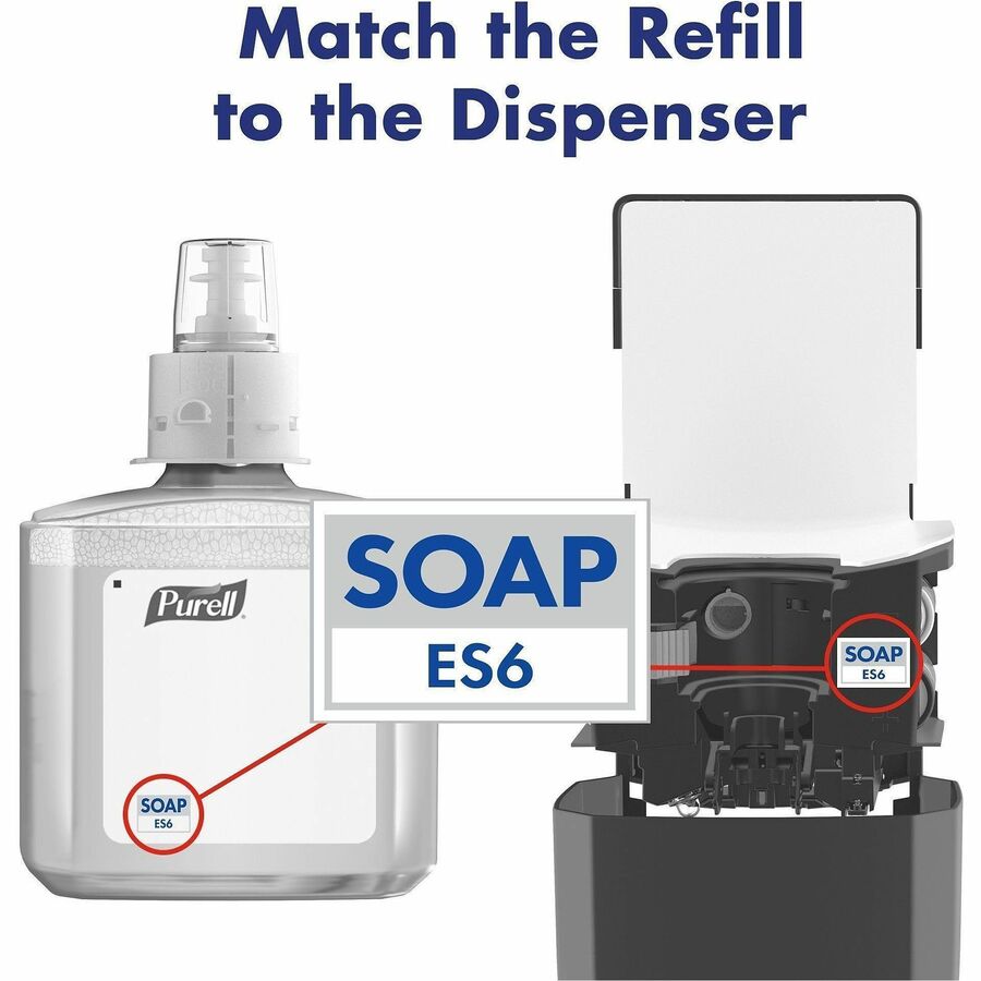 PURELL® ES6 CRT HEALTHY SOAP™ Naturally Clean Foam