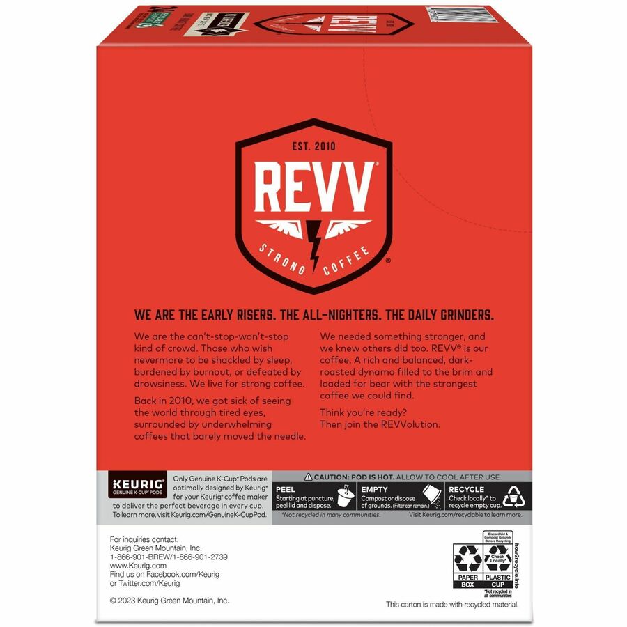 revv® K-Cup, Pod No Surrender Coffee