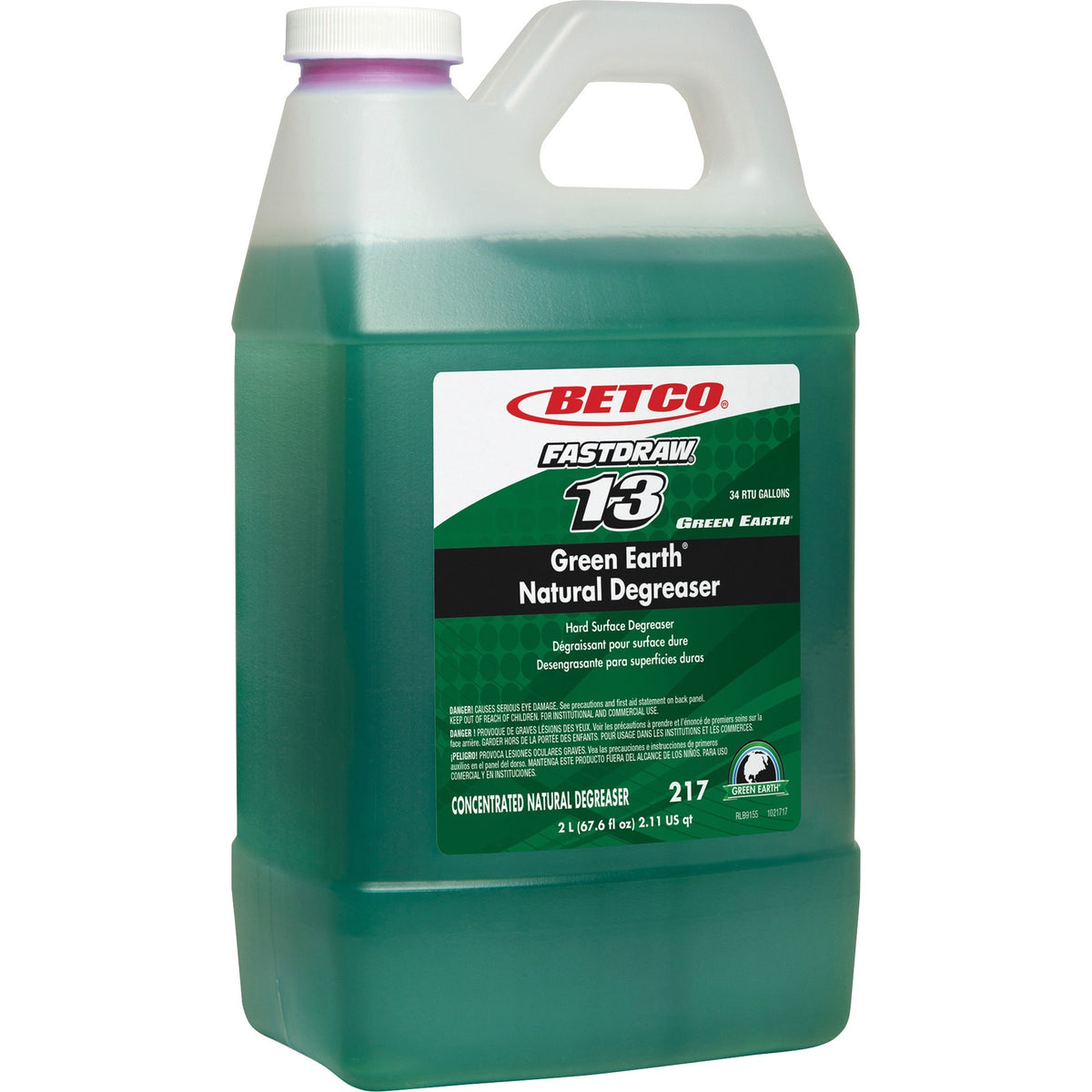 Betco Green Earth FastDraw 13 Natural Degreaser
