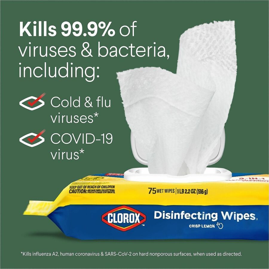 Clorox Disinfecting Cleaning Wipes Flex Pack