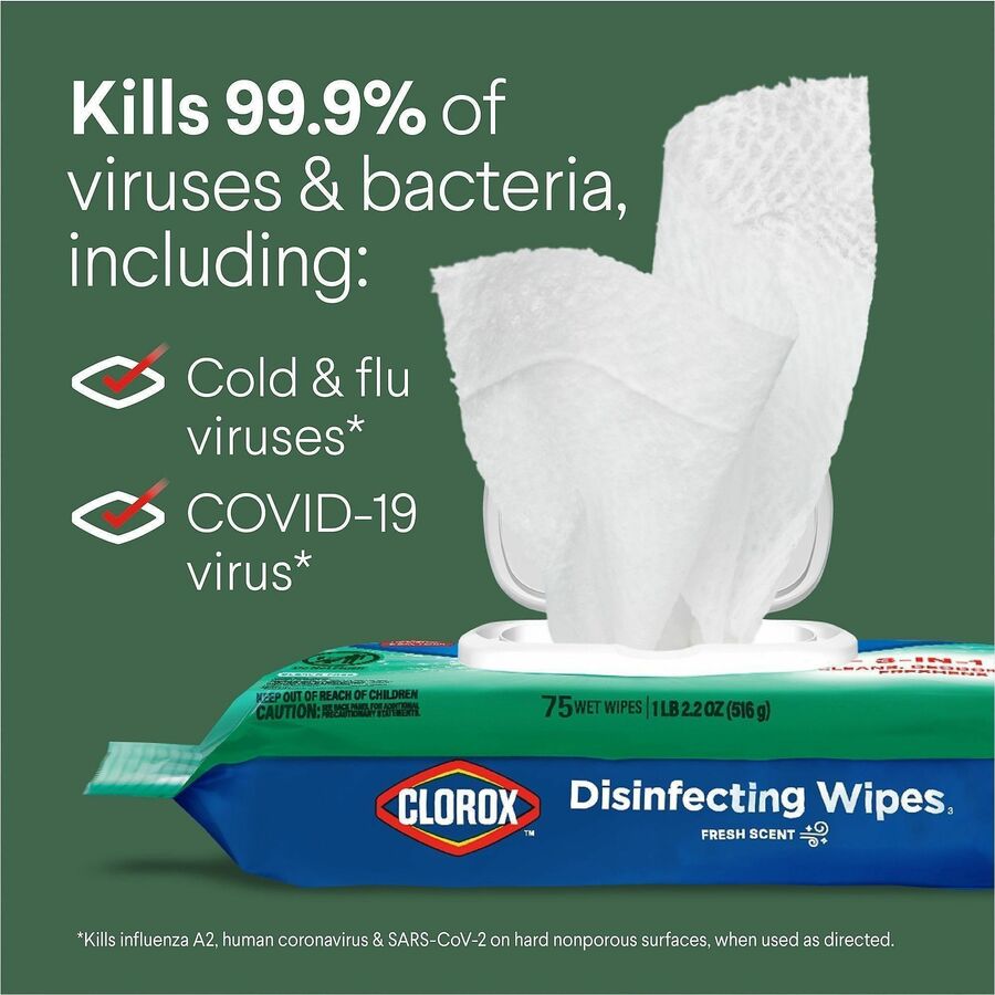 Clorox Disinfecting Cleaning Wipes Flex Pack