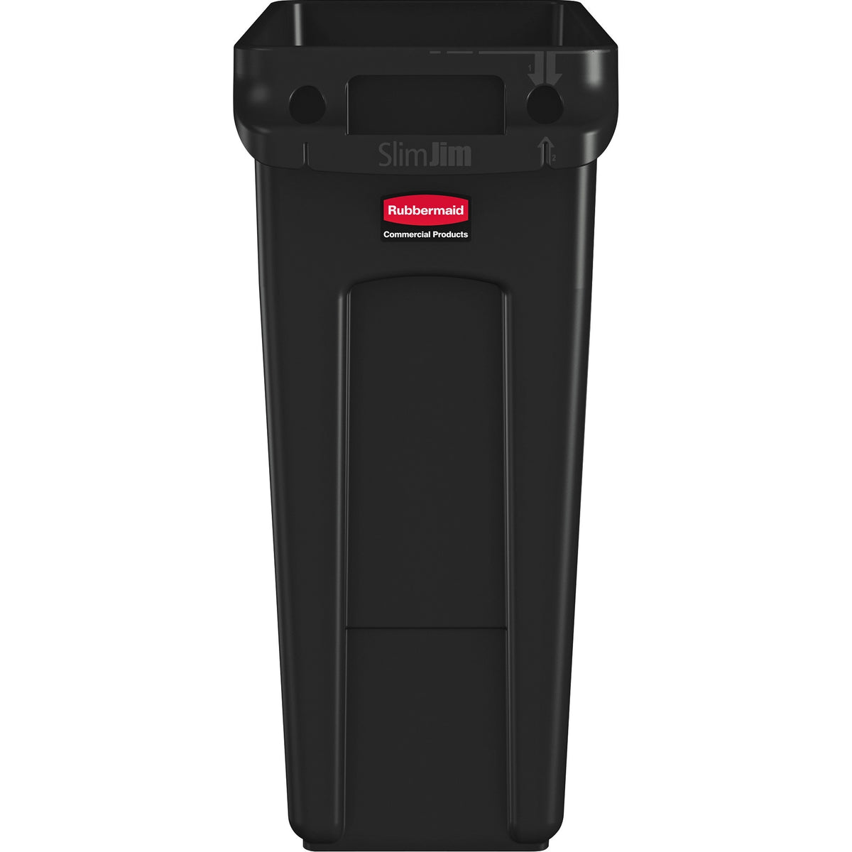 Rubbermaid Commercial Slim Jim 16-Gallon Vented Waste Container