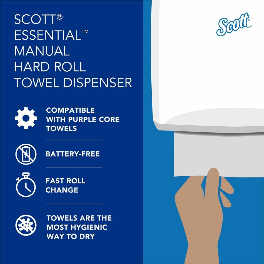 Scott Essential Manual Hard Towel Dispenser