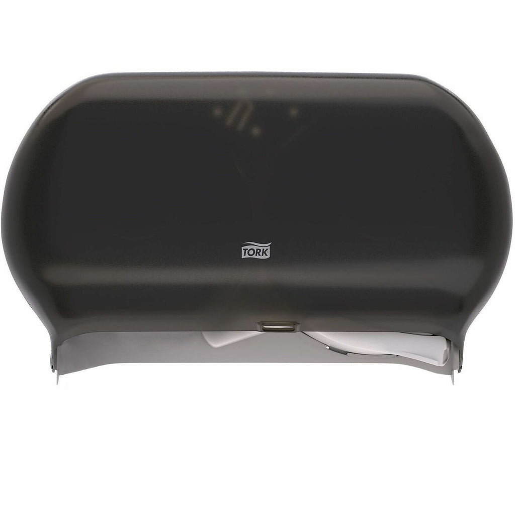 TORK Twin Jumbo Bath Tissue Roll Dispenser, 9 inch Single