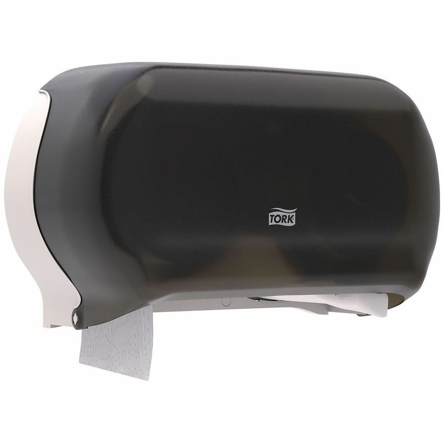 TORK Twin Jumbo Bath Tissue Roll Dispenser, 9 inch Single