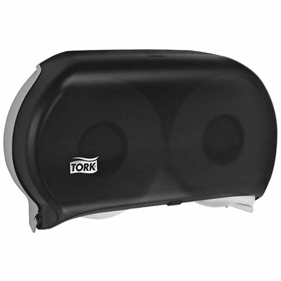 TORK Twin Jumbo Bath Tissue Roll Dispenser, 9 inch Single