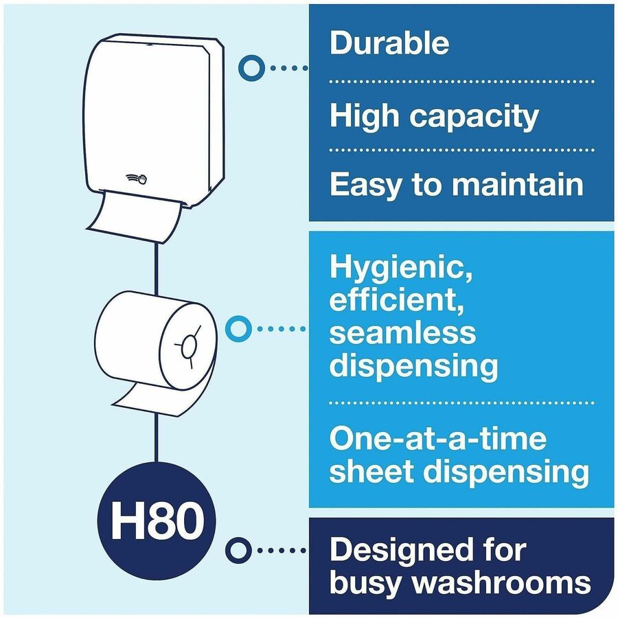 TORK Mechanical Hand Towel Roll Dispenser
