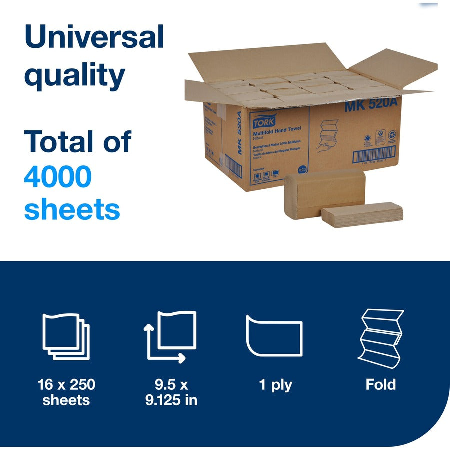 TORK Universal Hand Towel Multifold