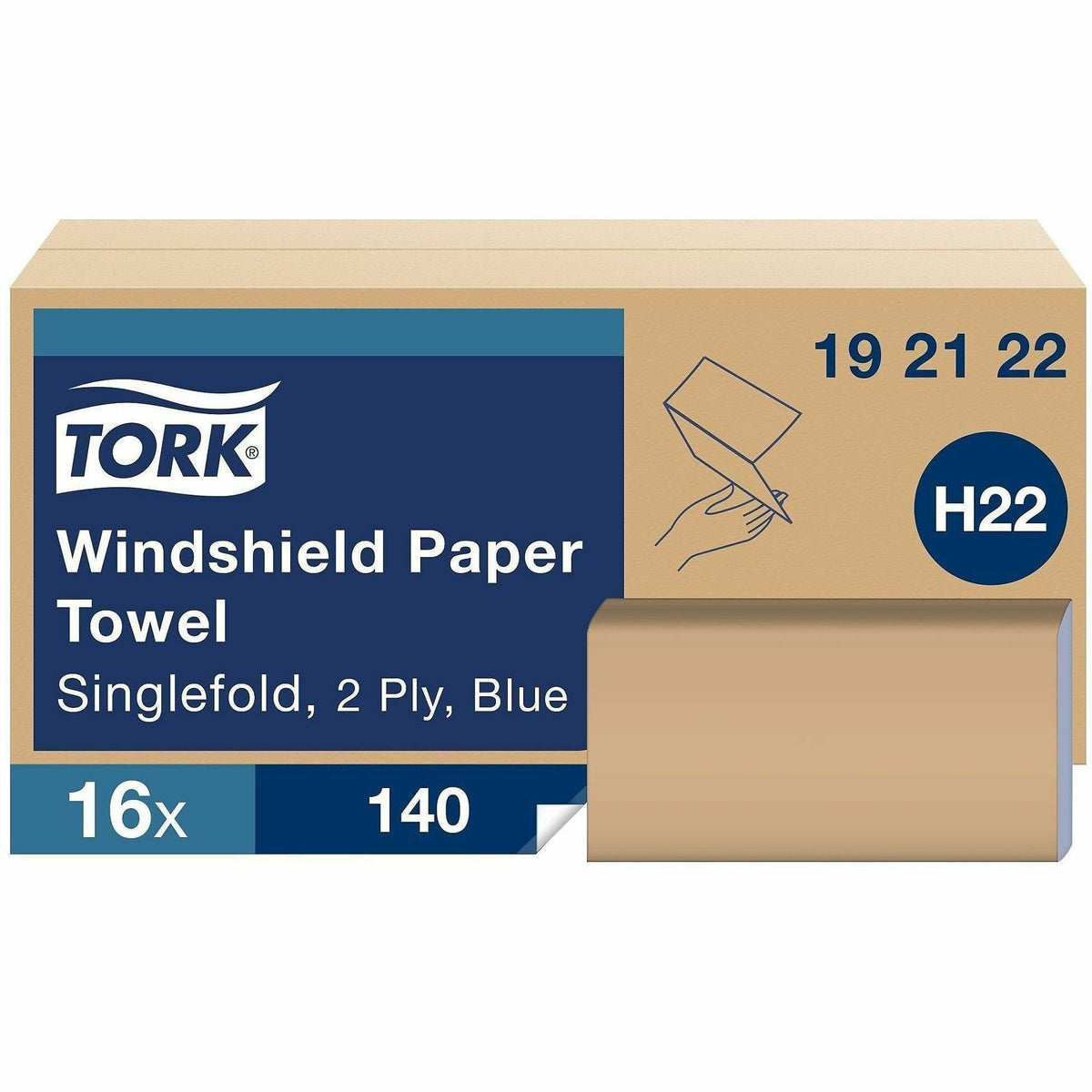 TORK Windshield Paper Towel, Folded
