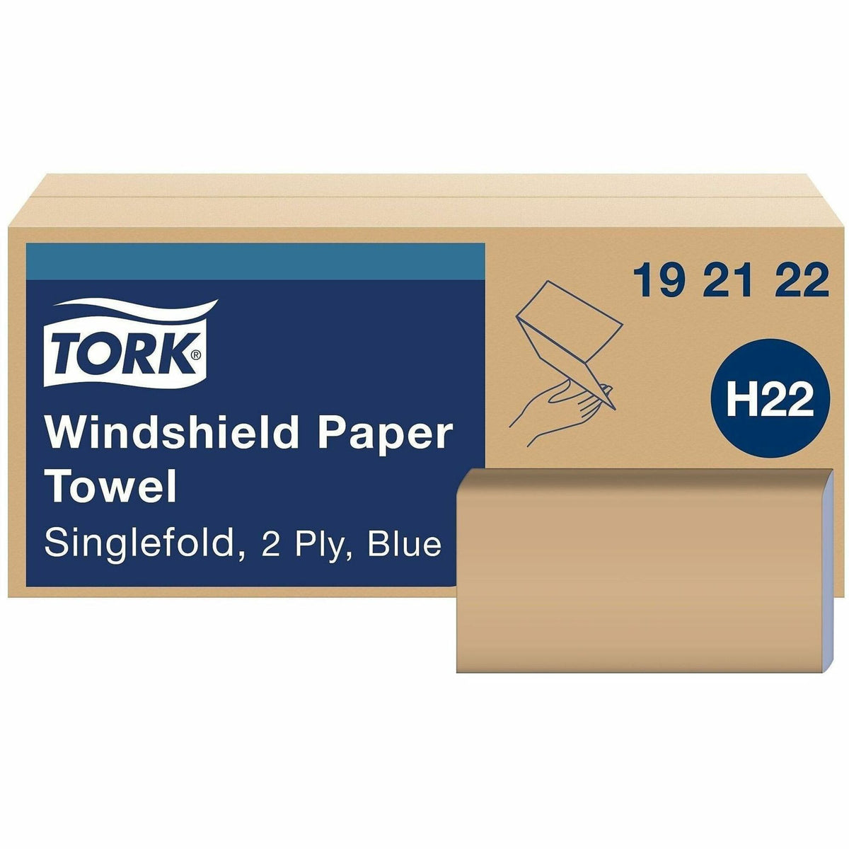 TORK Windshield Paper Towel, Folded