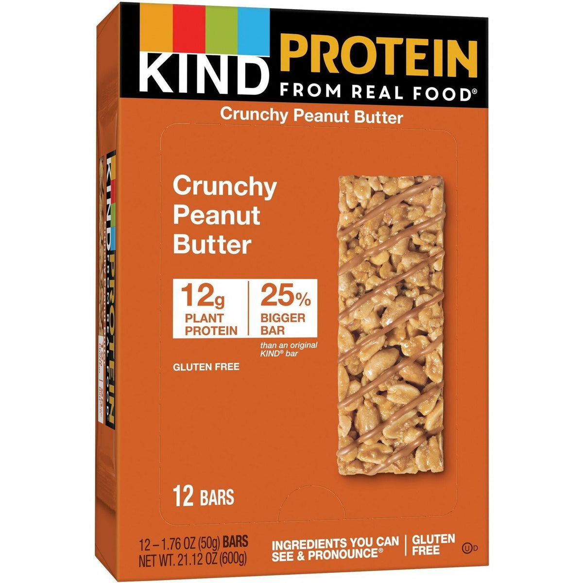 KIND Protein Bars, 1.76 oz, 12/Box