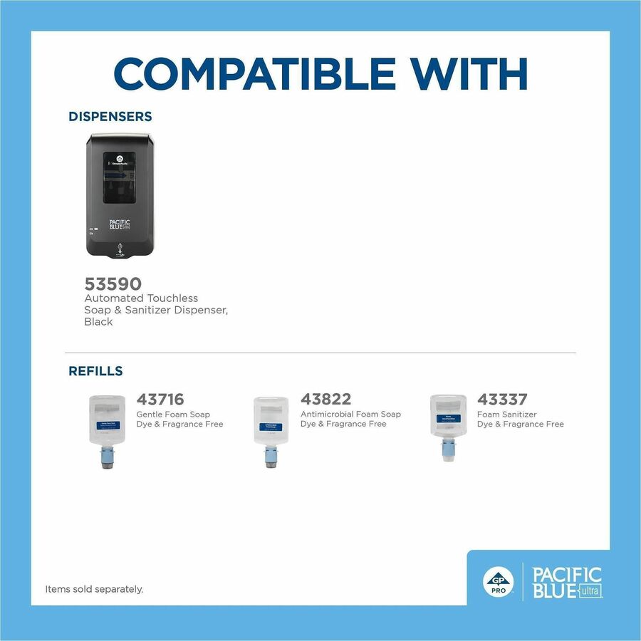 Pacific Blue Ultra Automated Touchless Soap & Sanitizer Dispenser