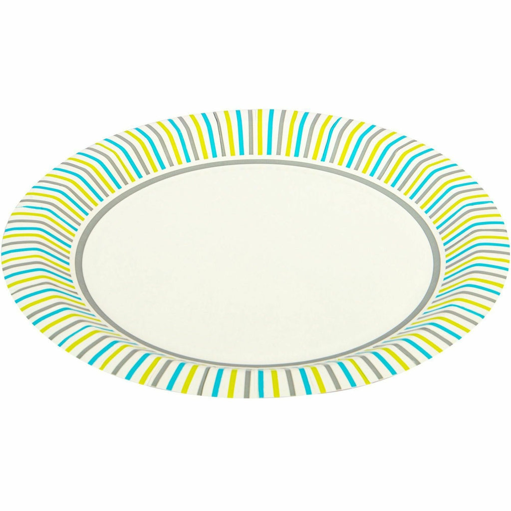 Genuine Joe 10" Printed Paper Plates