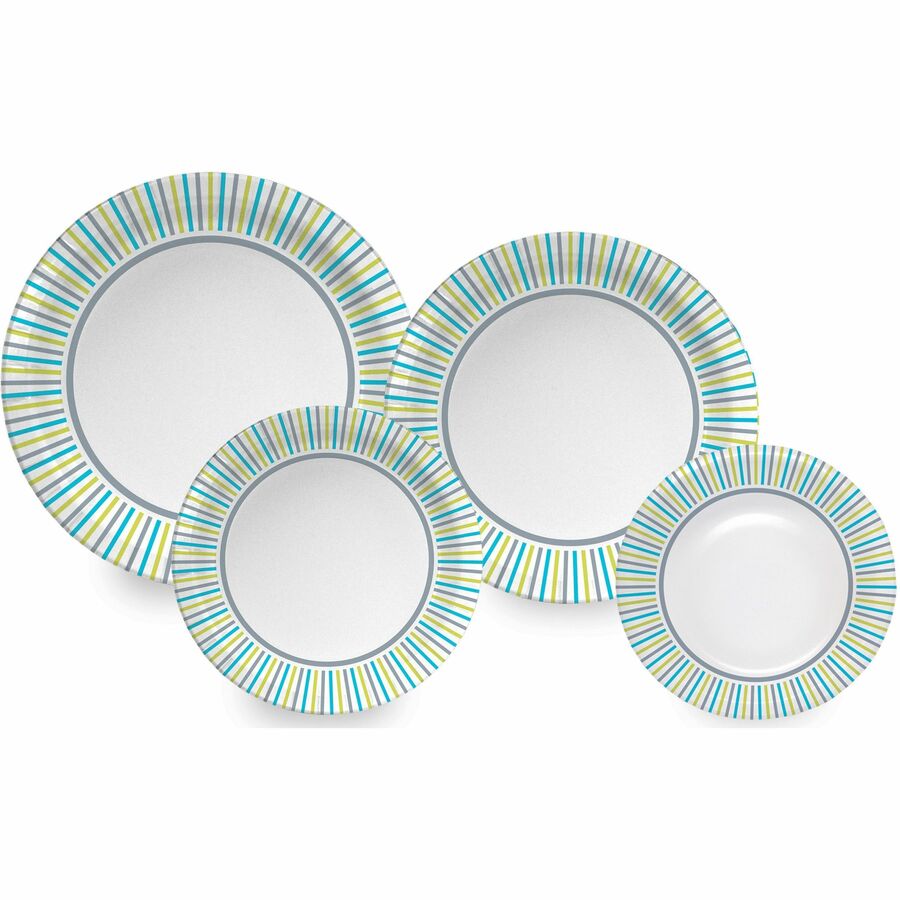Genuine Joe 9" Printed Paper Plates