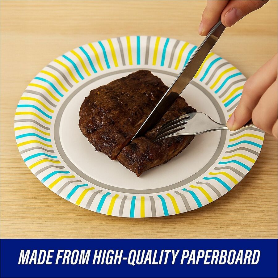 Genuine Joe 7" Printed Paper Plates