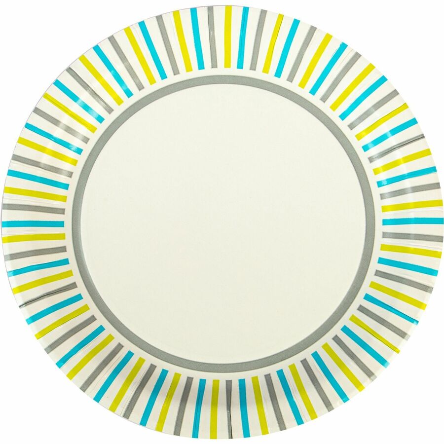 Genuine Joe 7" Printed Paper Plates