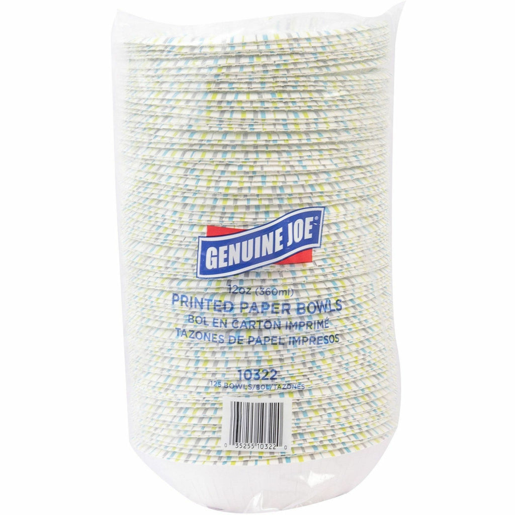 Genuine Joe 12 oz Paper Bowls