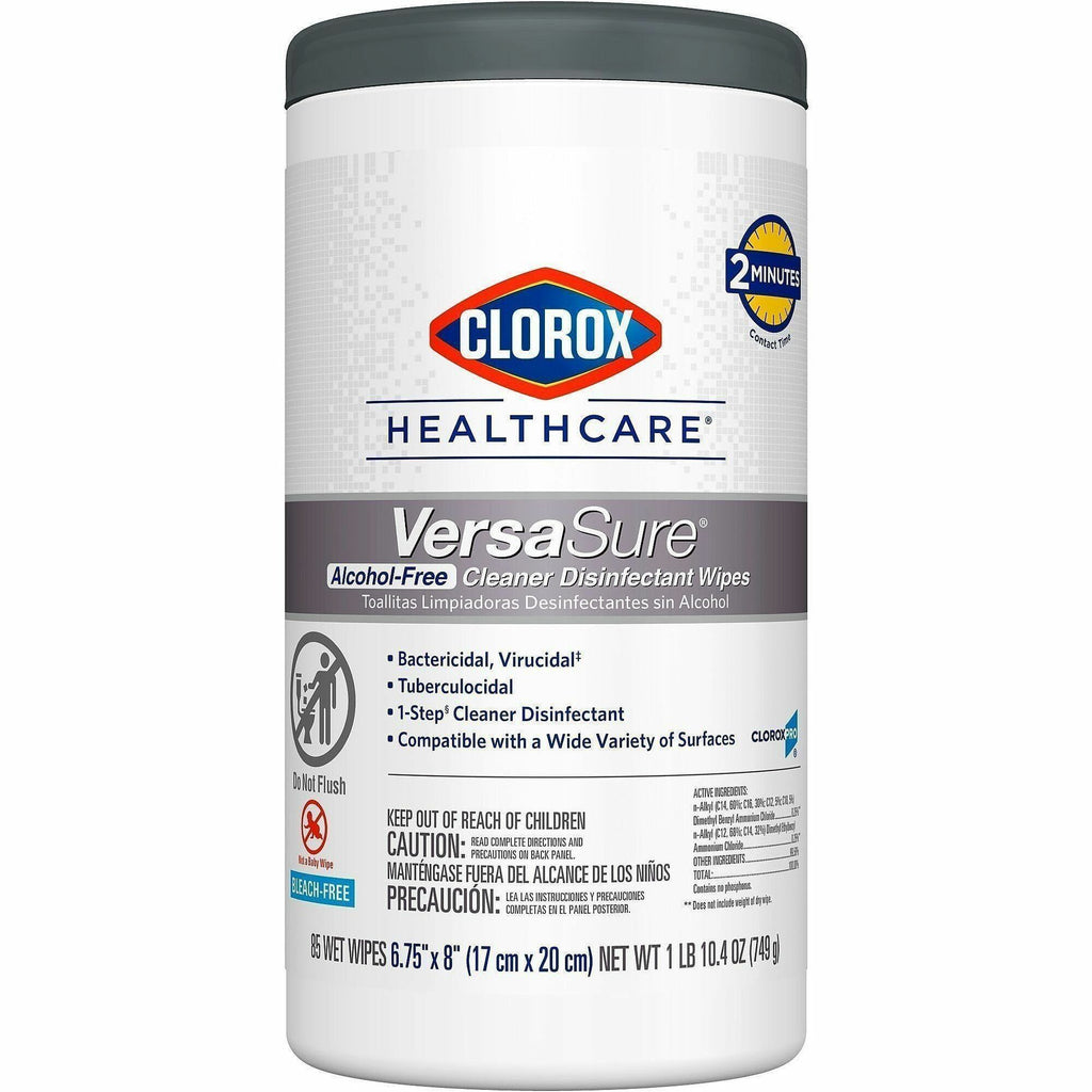Clorox Healthcare VersaSure Cleaner Disinfectant Wipes