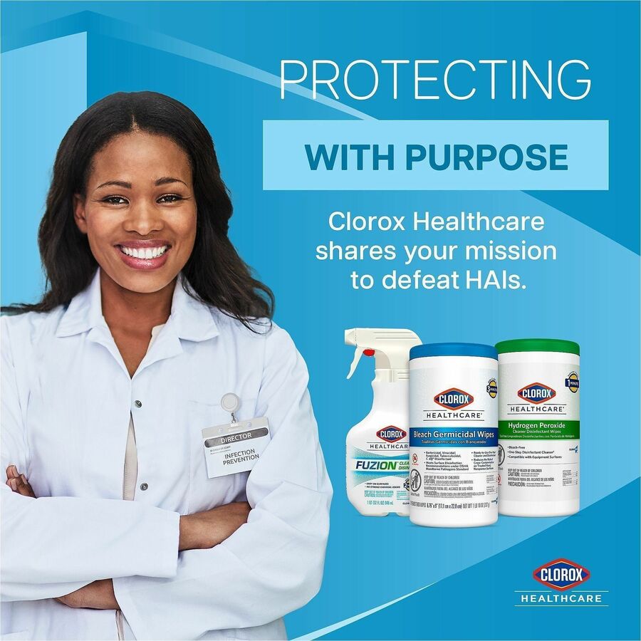Clorox Healthcare VersaSure Cleaner Disinfectant Wipes