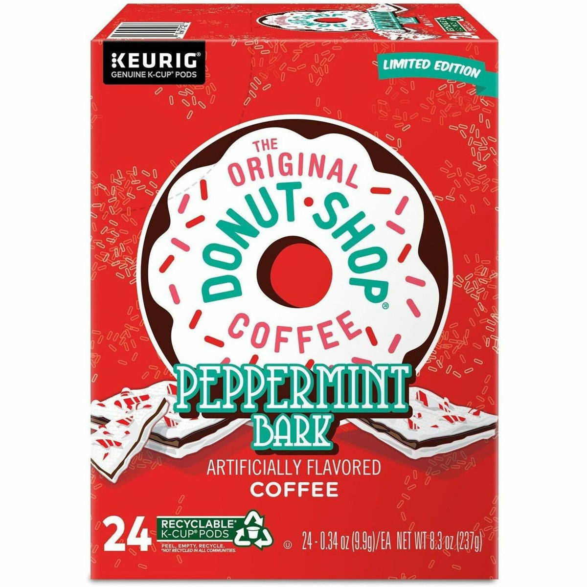 The Original Donut Shop® K-Cup, Pod Peppermint Bark Coffee