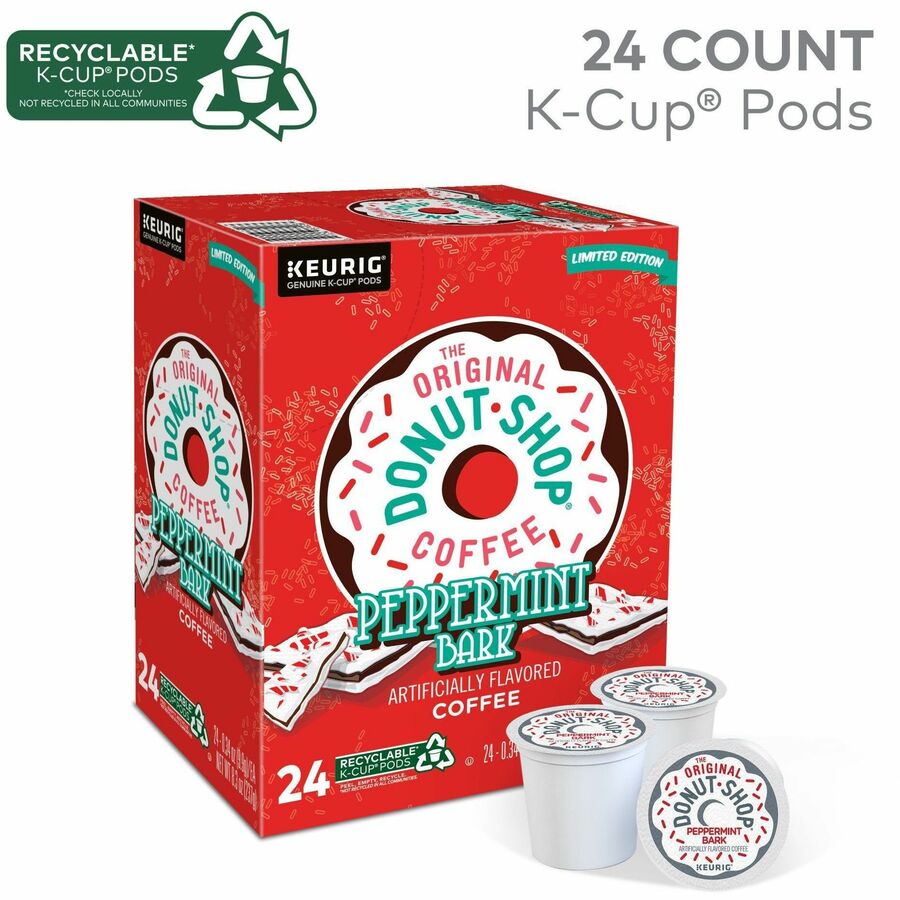 The Original Donut Shop® K-Cup, Pod Peppermint Bark Coffee