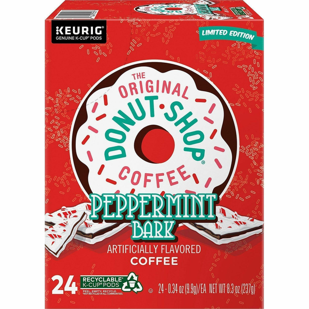 The Original Donut Shop® K-Cup, Pod Peppermint Bark Coffee