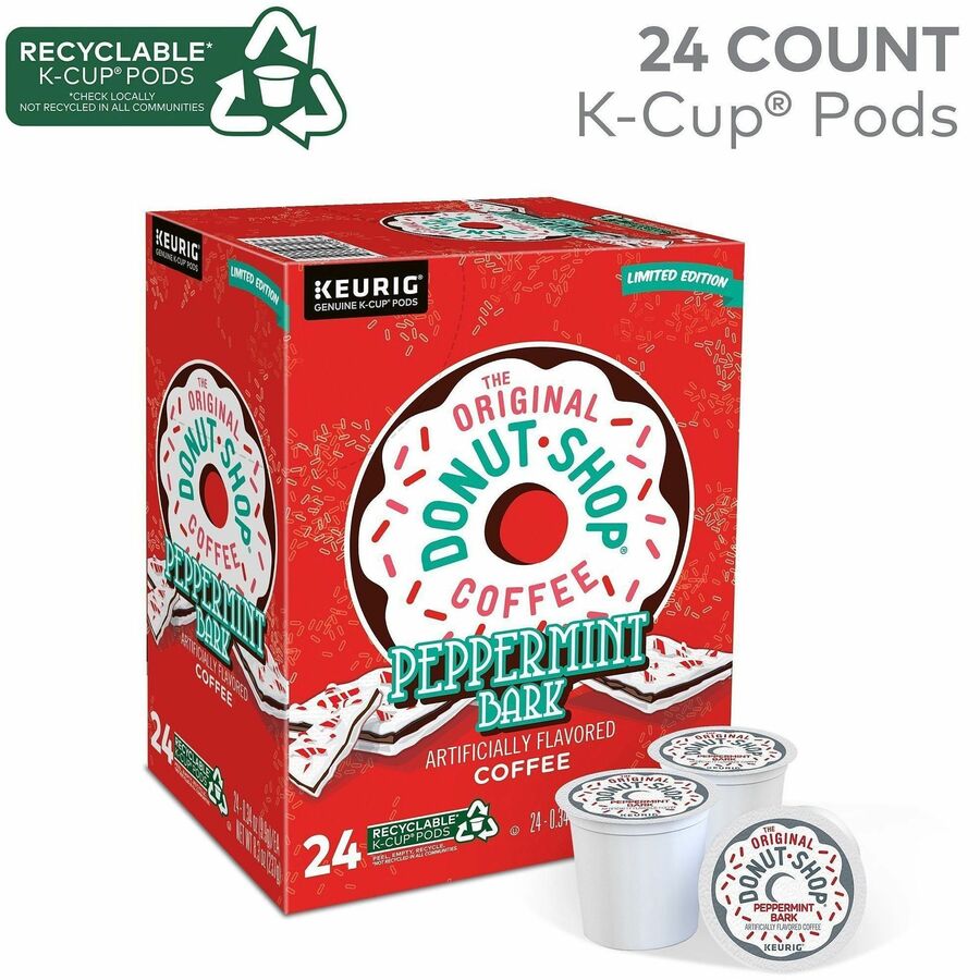 The Original Donut Shop® K-Cup, Pod Peppermint Bark Coffee