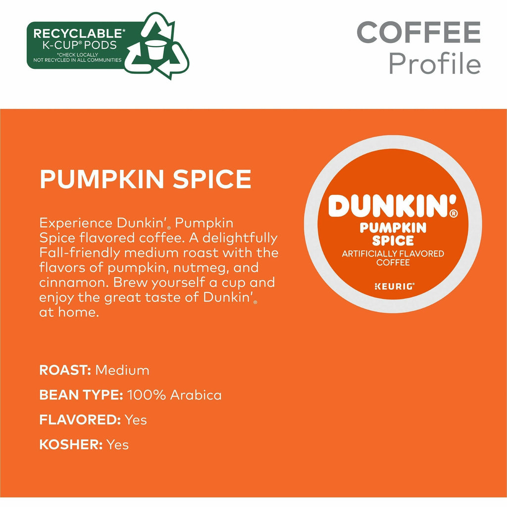 Dunkin'® K-Cup Pumpkin Spice Coffee