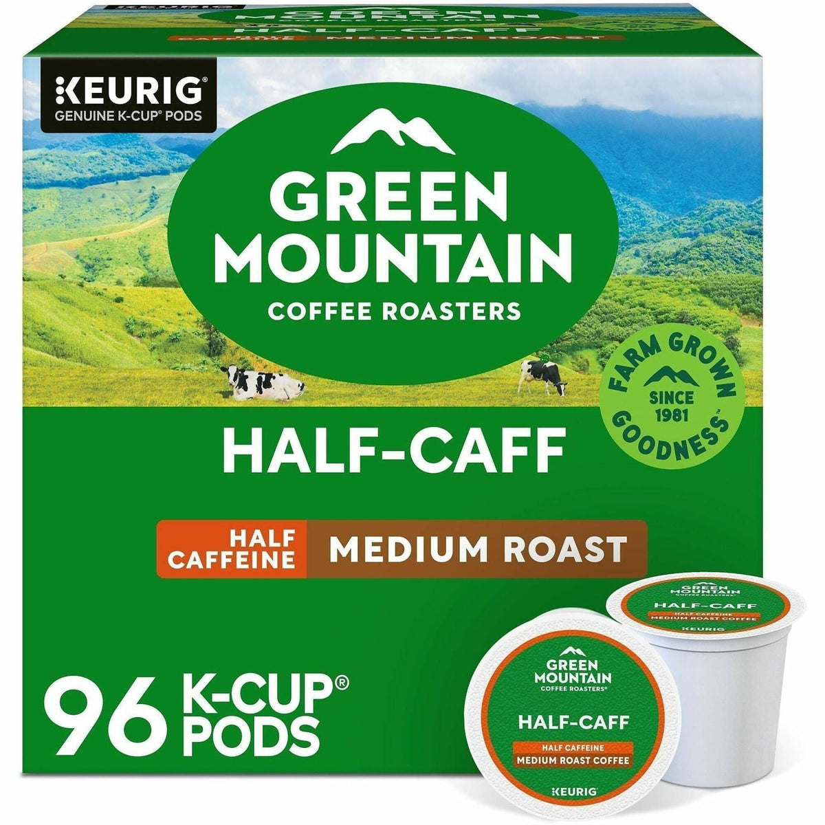 Green Mountain Coffee Roasters® K-Cup Half-Caff Coffee