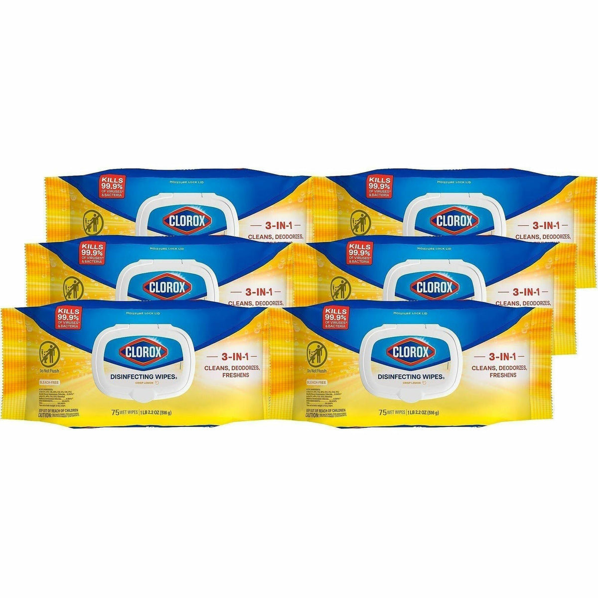 Clorox Disinfecting Cleaning Wipes Flex Pack