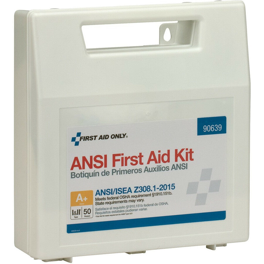 First Aid Only Only 50-person Bulk Plastic 1st Aid Kit