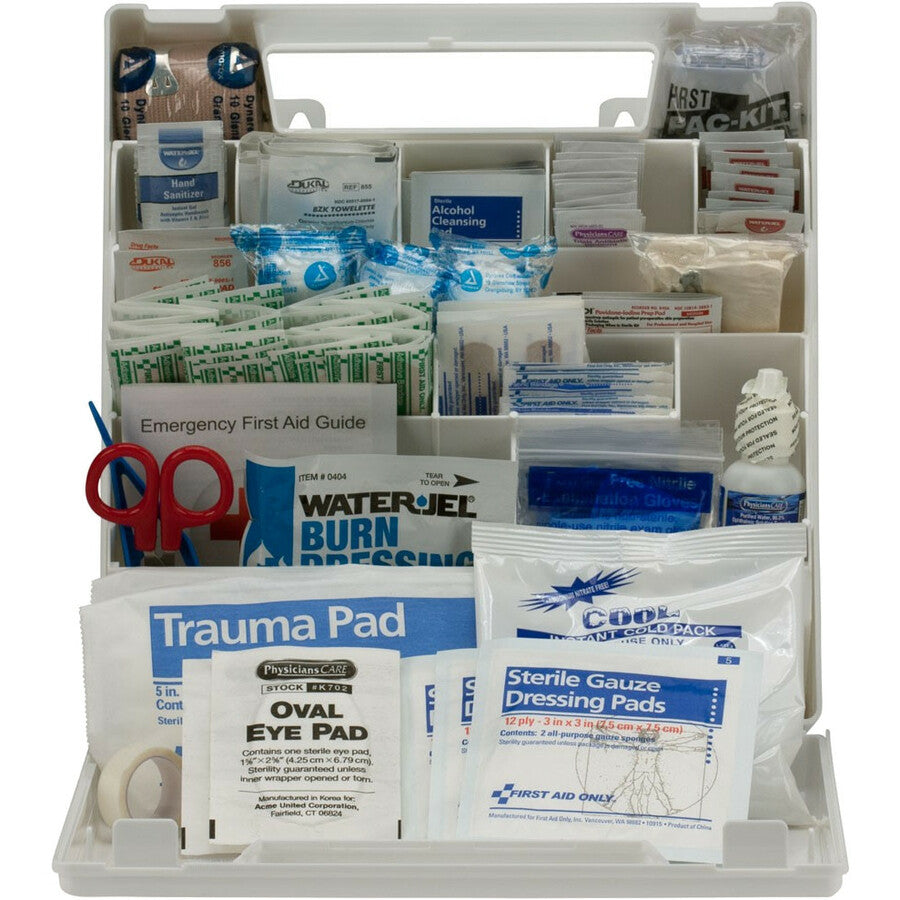 First Aid Only Only 50-person Bulk Plastic 1st Aid Kit